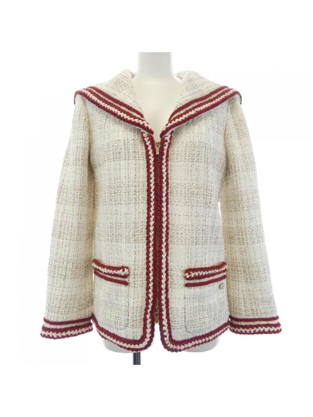 Chanel 18A Jacket White